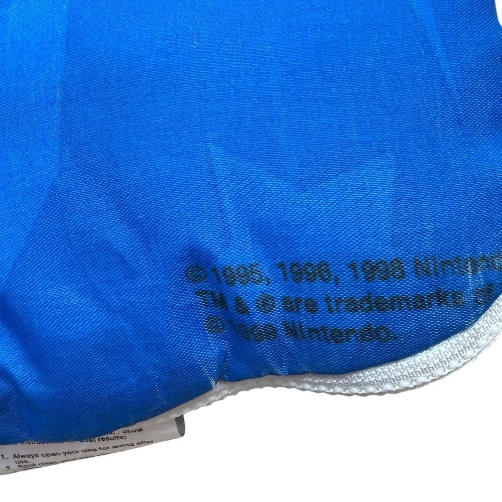 Vintage 1999 Nintendo Pokemon Kids Sleeping‎ Bag Pikachu Ash Ketchum Blue Zip